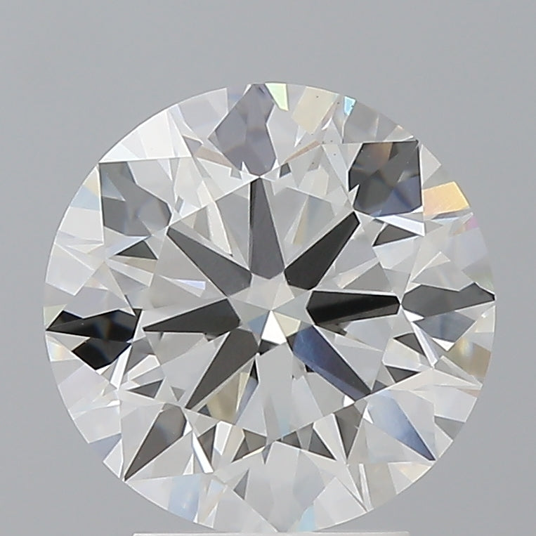 3.58 Carat Round Shaped, Excellent Cut, F Color, VS1 Clarity, IGI Certified Lab Grown Diamond