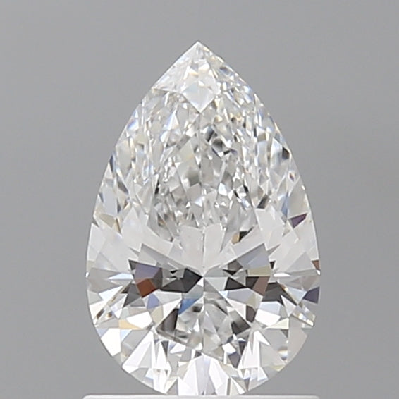 1.10 Carat Pear Shaped, Ideal Cut, D Color, VVS2 Clarity, IGI Certified Lab Grown Diamond
