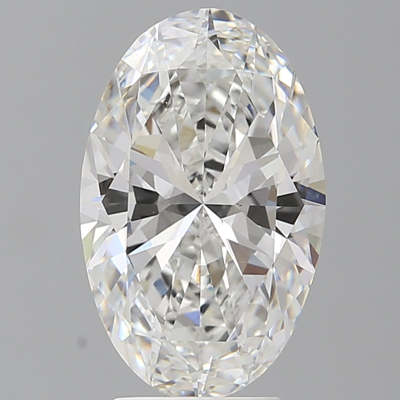 4.04 Carat Oval Shaped, Ideal Cut, E Color, VVS2 Clarity, IGI Certified Lab Grown Diamond