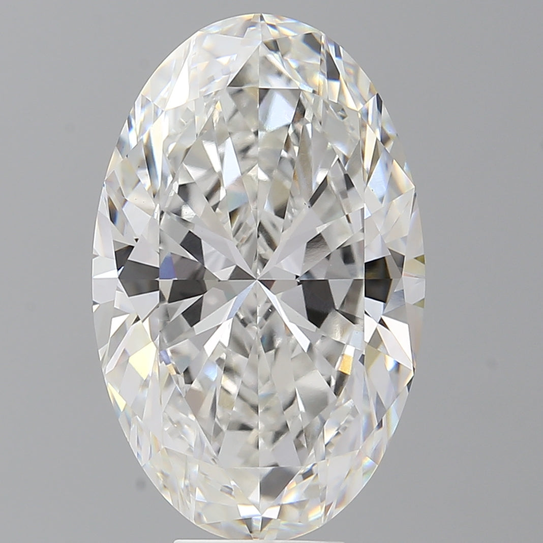 9.58 Carat Oval Shaped, Ideal Cut, F Color, VS1 Clarity, IGI Certified Lab Grown Diamond