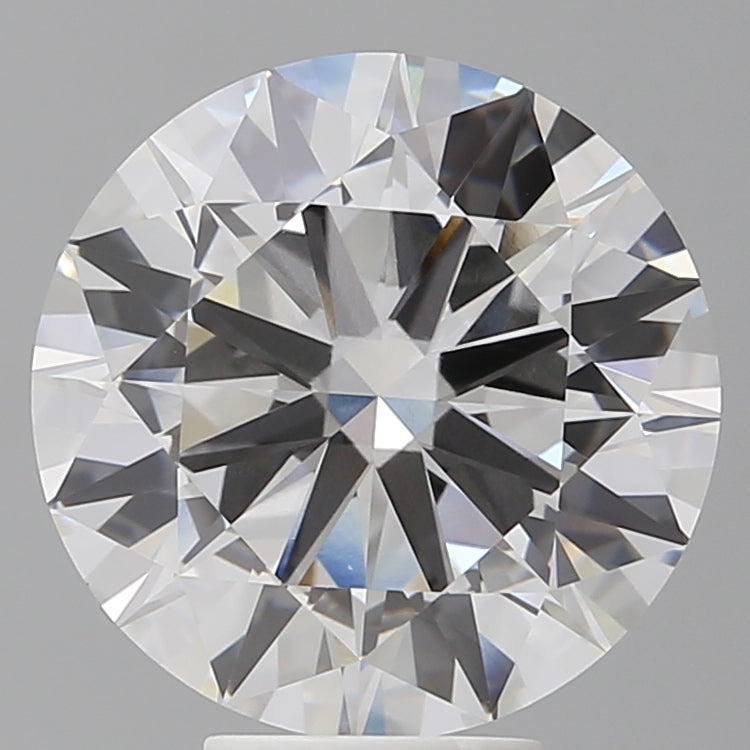 6.57 Carat Round Shaped, Ideal Cut, E Color, VVS2 Clarity, IGI Certified Lab Grown Diamond