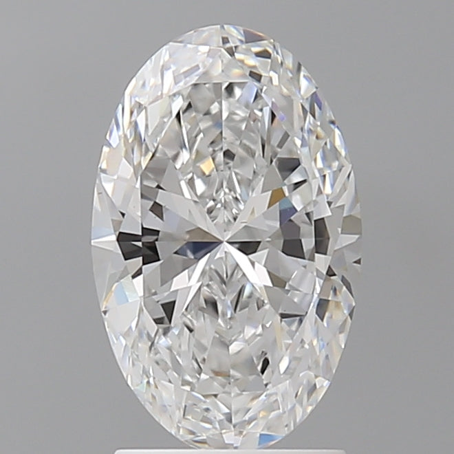2.05 Carat Oval Shaped, Excellent Cut, D Color, VS1 Clarity, IGI Certified Lab Grown Diamond