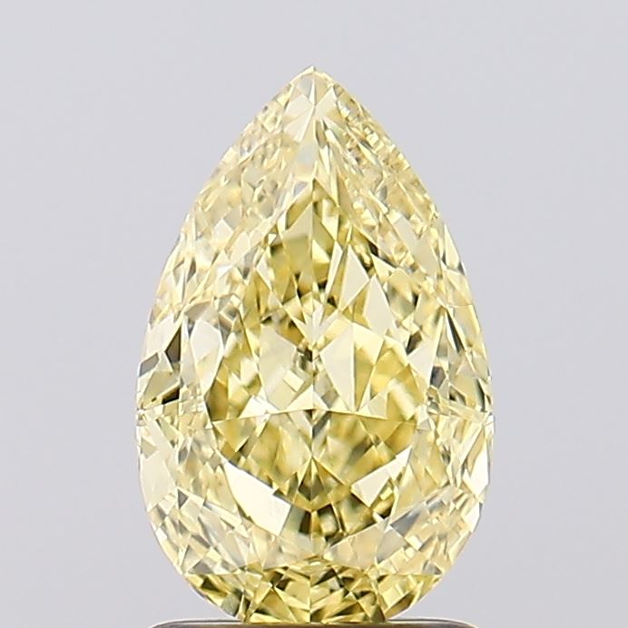 1.53 Carat Pear Shaped, Ideal Cut, VVS2 Clarity, IGI Certified Lab Grown Diamond