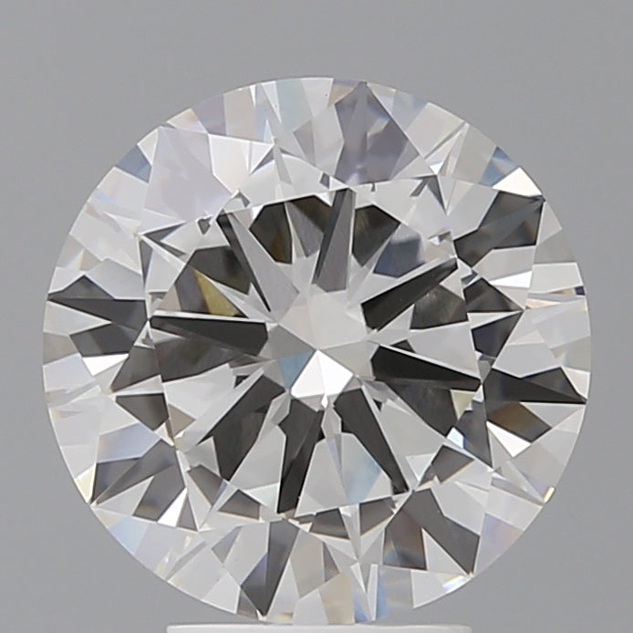 4.53 Carat Round Shaped, Excellent Cut, F Color, VVS2 Clarity, IGI Certified Lab Grown Diamond