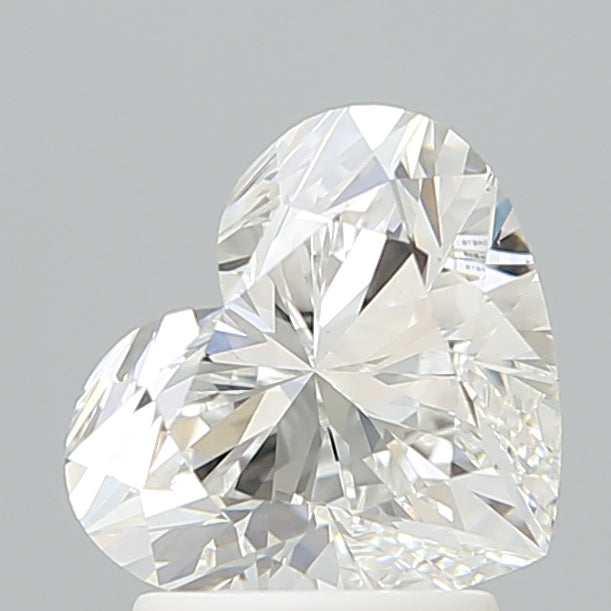 2.12 Carat Heart Shaped, Ideal Cut, F Color, VVS2 Clarity, IGI Certified Lab Grown Diamond