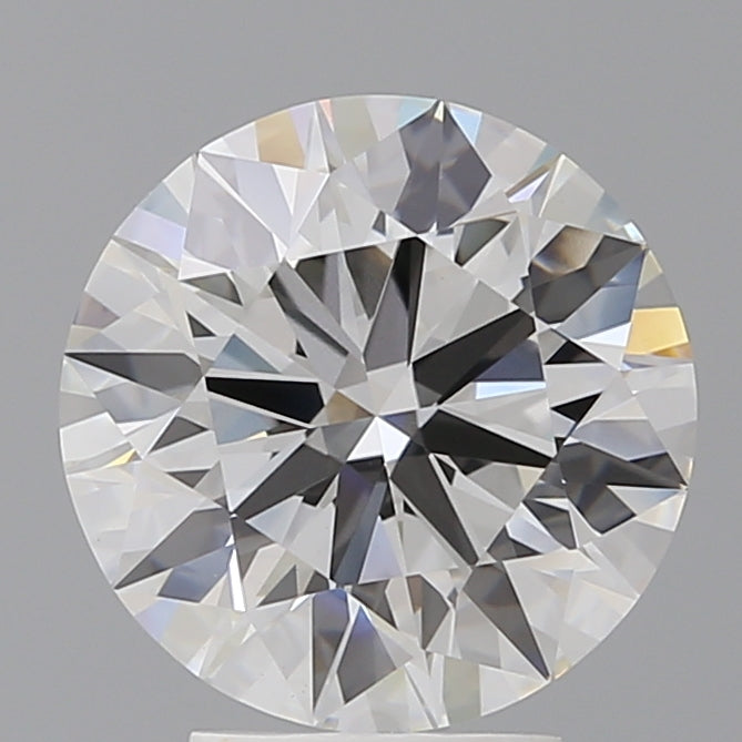 4.02 Carat Round Shaped, Ideal Cut, E Color, VVS2 Clarity, IGI Certified Lab Grown Diamond