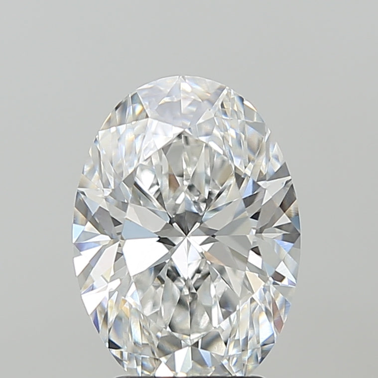 3.01 Carat Oval Shaped, Ideal Cut, D Color, VVS2 Clarity, IGI Certified Lab Grown Diamond