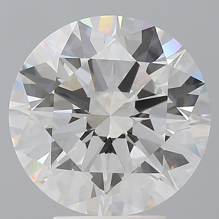 4.50 Carat Round Shaped, Ideal Cut, E Color, VVS2 Clarity, IGI Certified Lab Grown Diamond