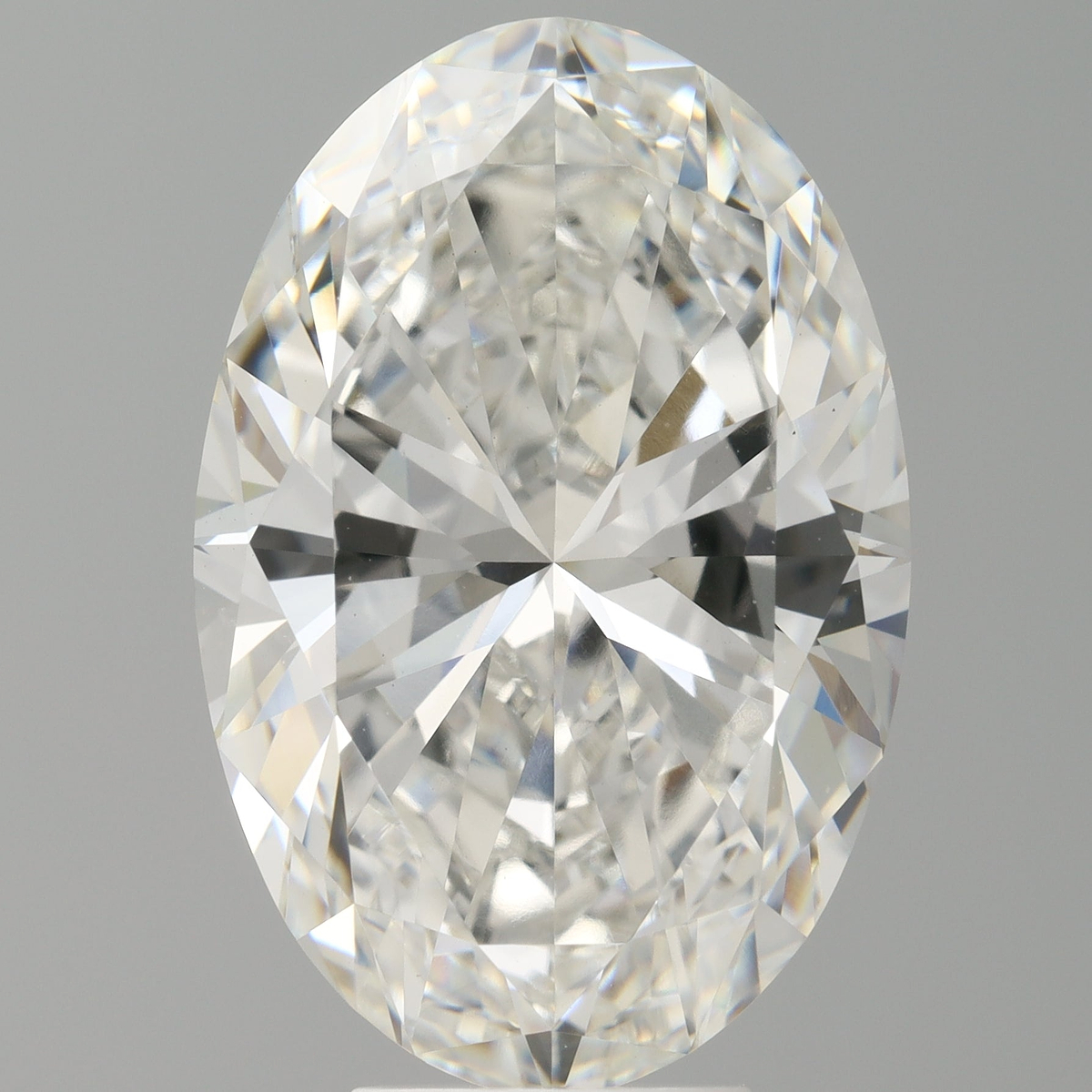 7.06 Carat Oval Shaped, Ideal Cut, F Color, VVS2 Clarity, IGI Certified Lab Grown Diamond
