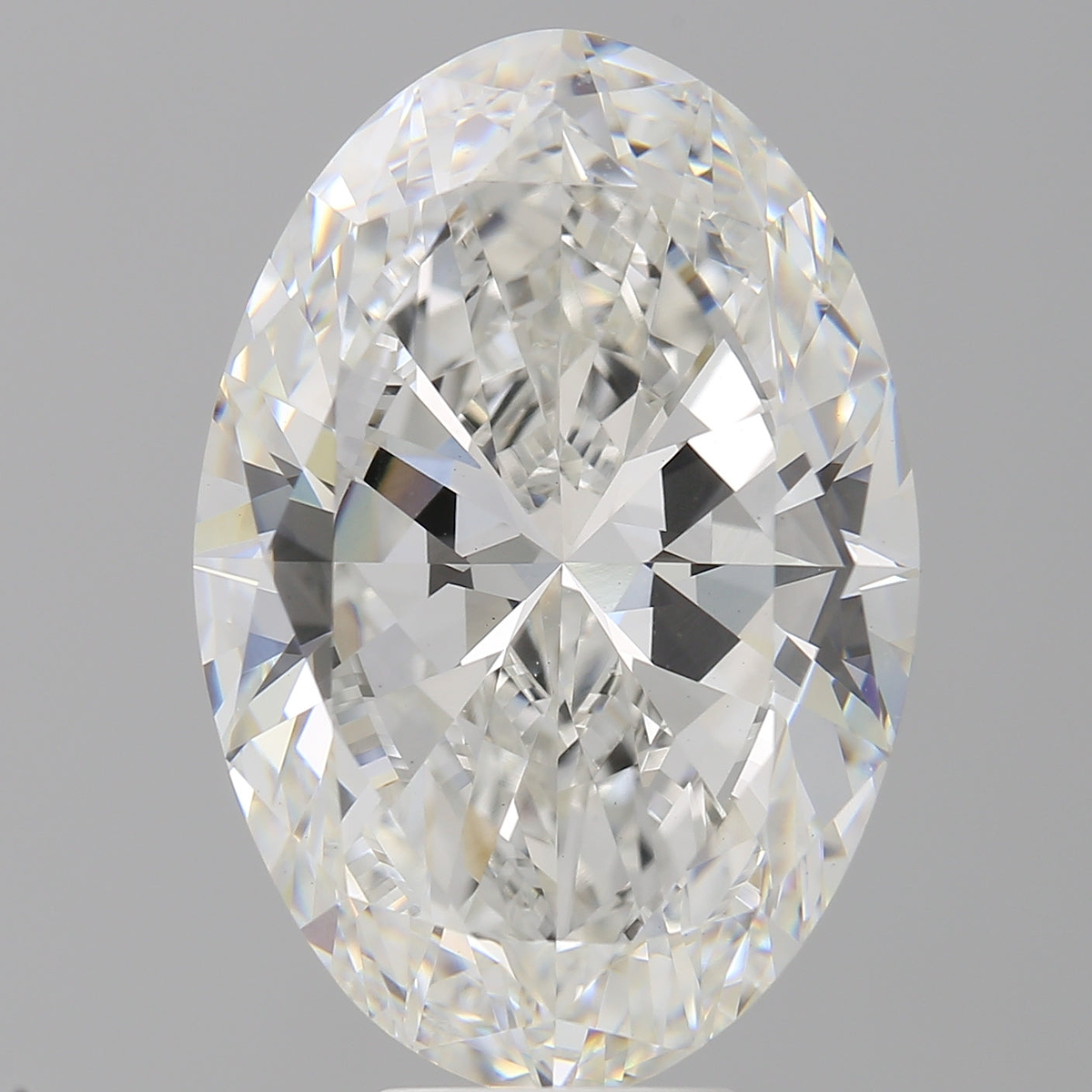 10.07 Carat Oval Shaped, Excellent Cut, F Color, VVS2 Clarity, IGI Certified Lab Grown Diamond