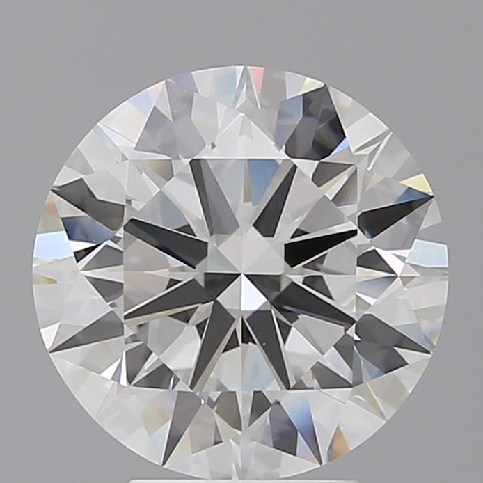 4.53 Carat Round Shaped, Ideal Cut, F Color, VVS2 Clarity, IGI Certified Lab Grown Diamond