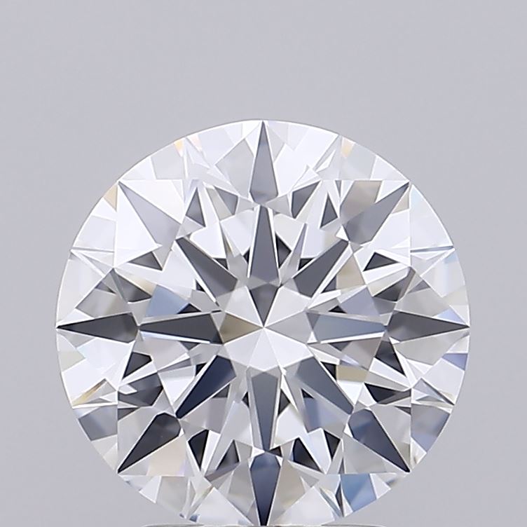 3.05 Carat Round Shaped, Ideal Cut, D Color, IF Clarity, IGI Certified Lab Grown Diamond