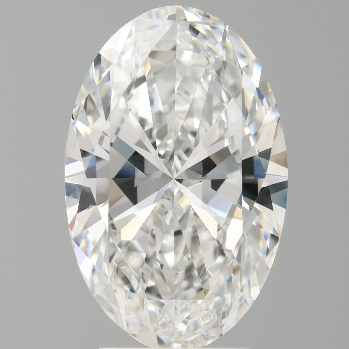 4.00 Carat Oval Shaped, Ideal Cut, E Color, VVS2 Clarity, IGI Certified Lab Grown Diamond
