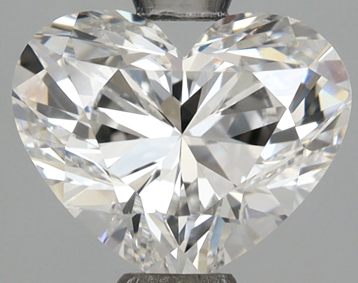 1.65 Carat Heart Shaped, Ideal Cut, E Color, VVS2 Clarity, IGI Certified Lab Grown Diamond