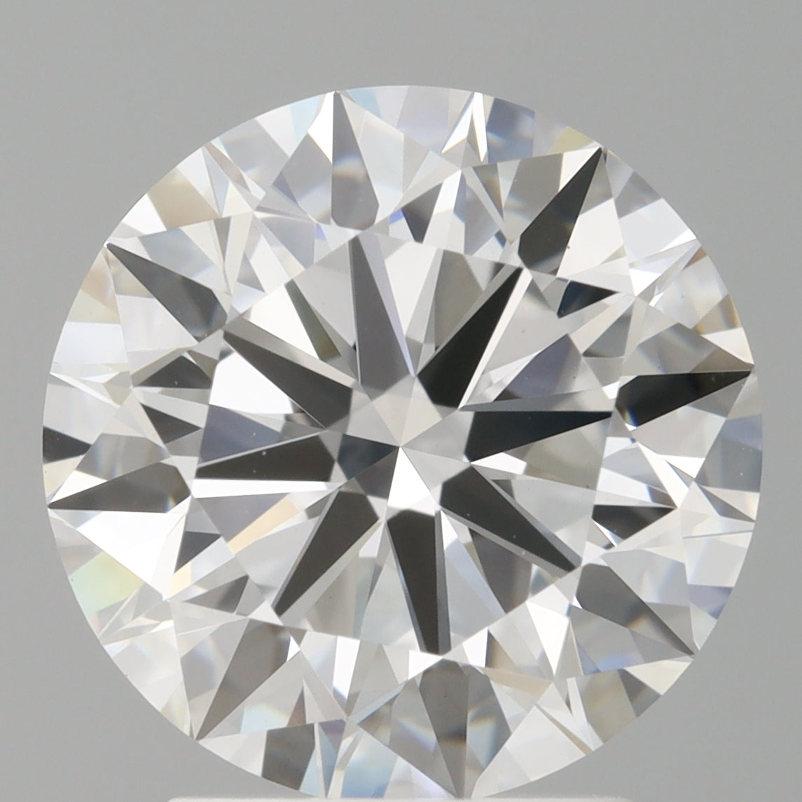3.00 Carat Round Shaped, Excellent Cut, F Color, VS1 Clarity, IGI Certified Lab Grown Diamond