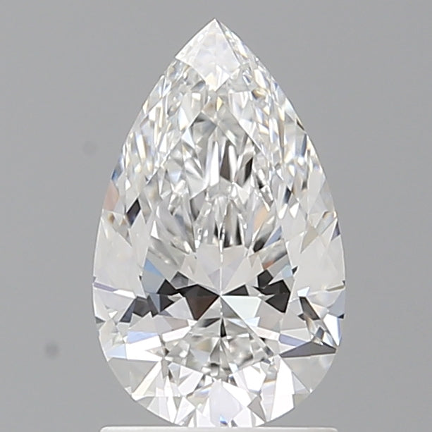 1.53 Carat Pear Shaped, Ideal Cut, E Color, VVS2 Clarity, IGI Certified Lab Grown Diamond