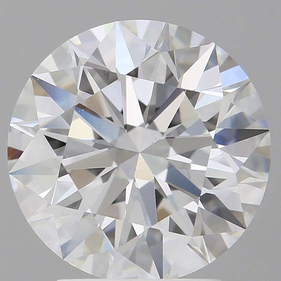 3.10 Carat Round Shaped, Ideal Cut, E Color, VS1 Clarity, IGI Certified Lab Grown Diamond