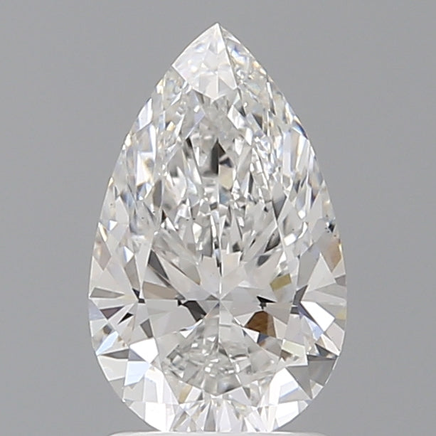 1.59 Carat Pear Shaped, Ideal Cut, D Color, VS1 Clarity, IGI Certified Lab Grown Diamond