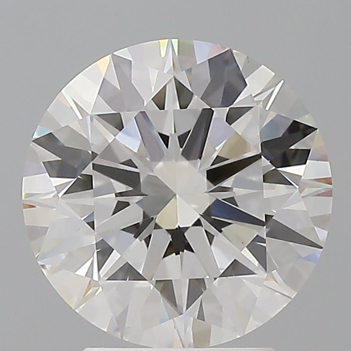 3.10 Carat Round Shaped, Ideal Cut, E Color, VS1 Clarity, IGI Certified Lab Grown Diamond