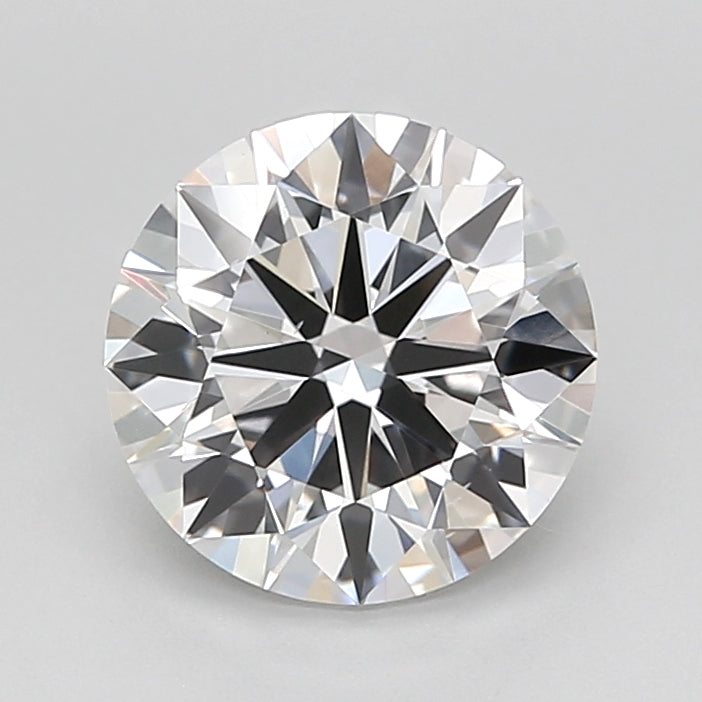 2.00 Carat Round Shaped, Ideal Cut, D Color, VS2 Clarity, IGI Certified Lab Grown Diamond