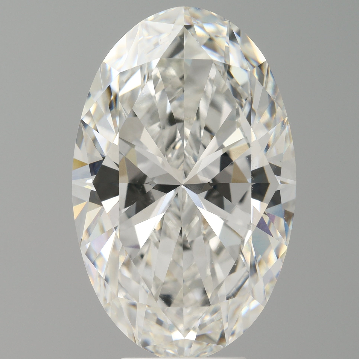 7.10 Carat Oval Shaped, Ideal Cut, F Color, VVS2 Clarity, IGI Certified Lab Grown Diamond