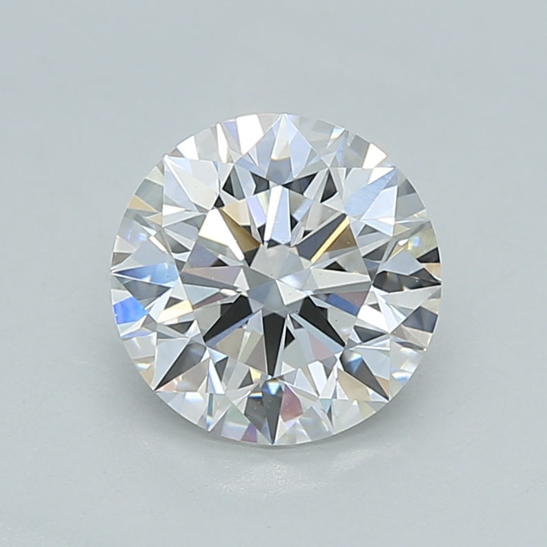 1.53 Carat Round Shaped, Ideal Cut, F Color, VVS2 Clarity, IGI Certified Lab Grown Diamond
