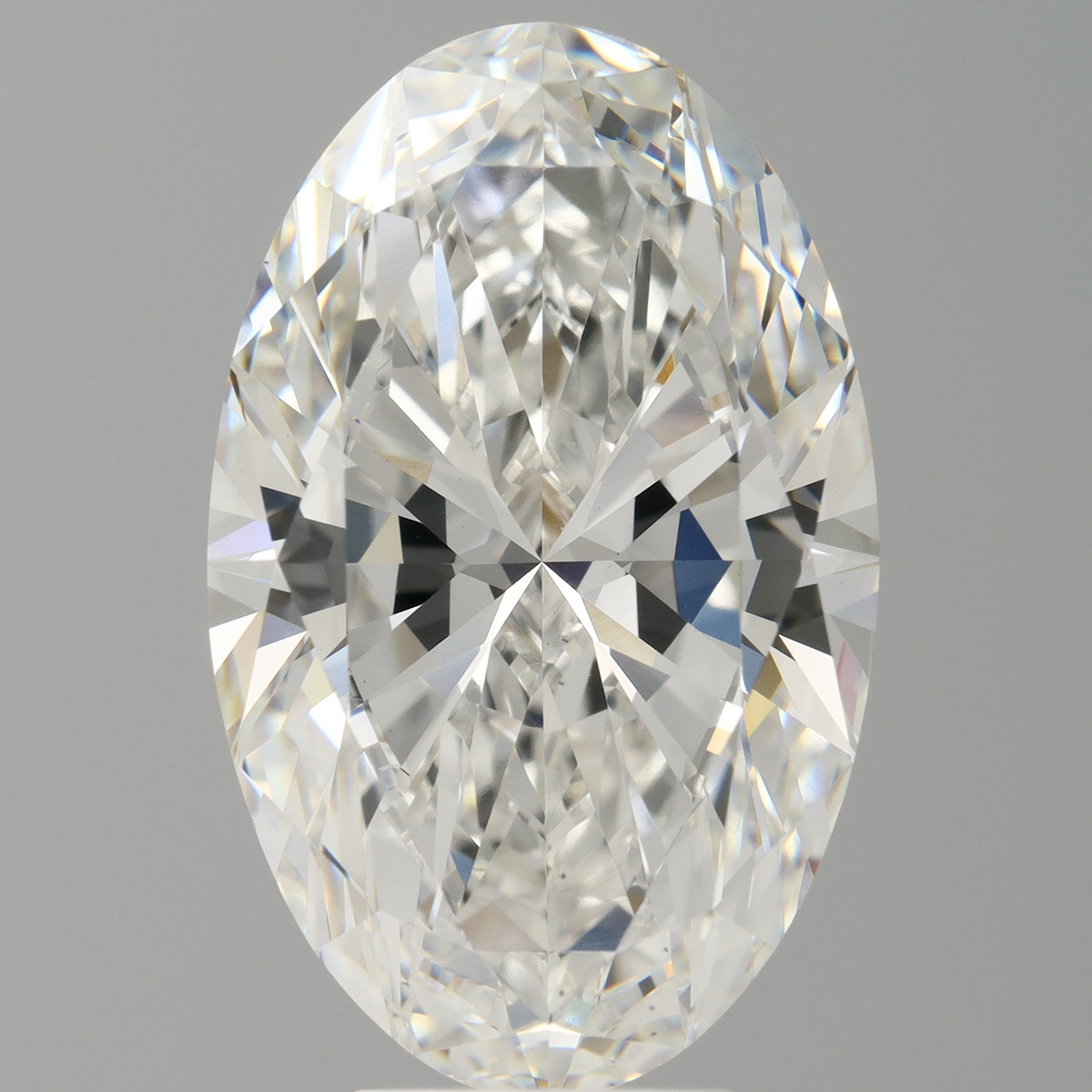 7.09 Carat Oval Shaped, Ideal Cut, E Color, VVS2 Clarity, IGI Certified Lab Grown Diamond