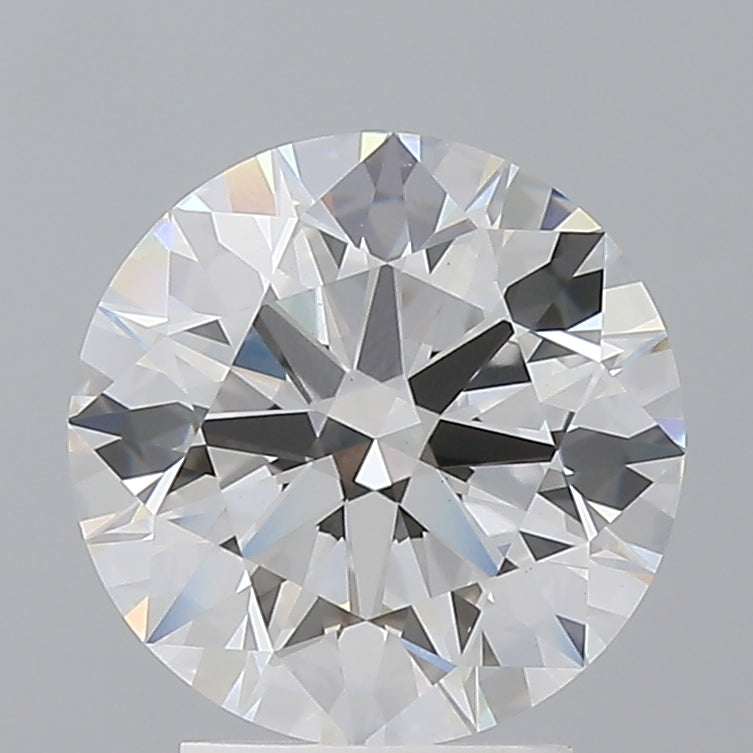 3.07 Carat Round Shaped, Ideal Cut, E Color, VS1 Clarity, IGI Certified Lab Grown Diamond