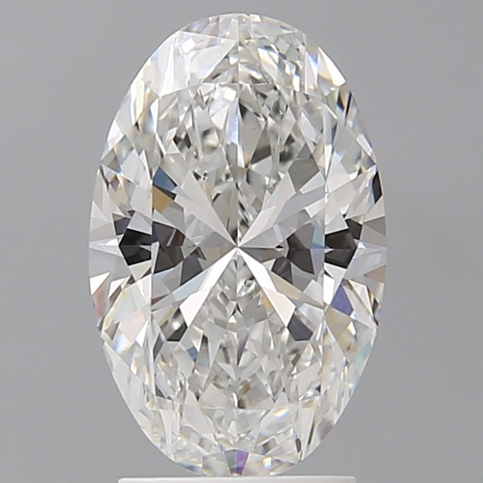 2.60 Carat Oval Shaped, Ideal Cut, E Color, VVS2 Clarity, IGI Certified Lab Grown Diamond
