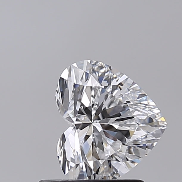 1.00 Carat Heart Shaped, Excellent Cut, D Color, VVS1 Clarity, IGI Certified Lab Grown Diamond