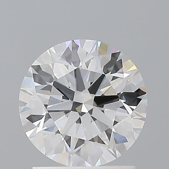 1.58 Carat Round Shaped, Ideal Cut, D Color, VVS2 Clarity, IGI Certified Lab Grown Diamond