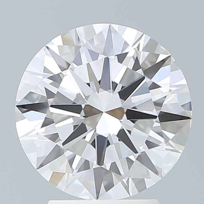 3.14 Carat Round Shaped, Excellent Cut, D Color, VS1 Clarity, IGI Certified Lab Grown Diamond