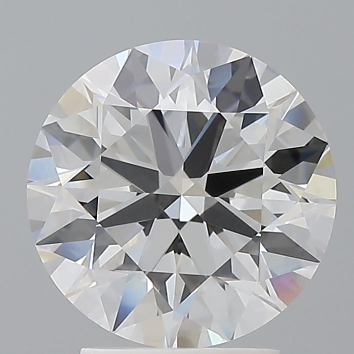 3.05 Carat Round Shaped, Ideal Cut, F Color, VVS2 Clarity, IGI Certified Lab Grown Diamond