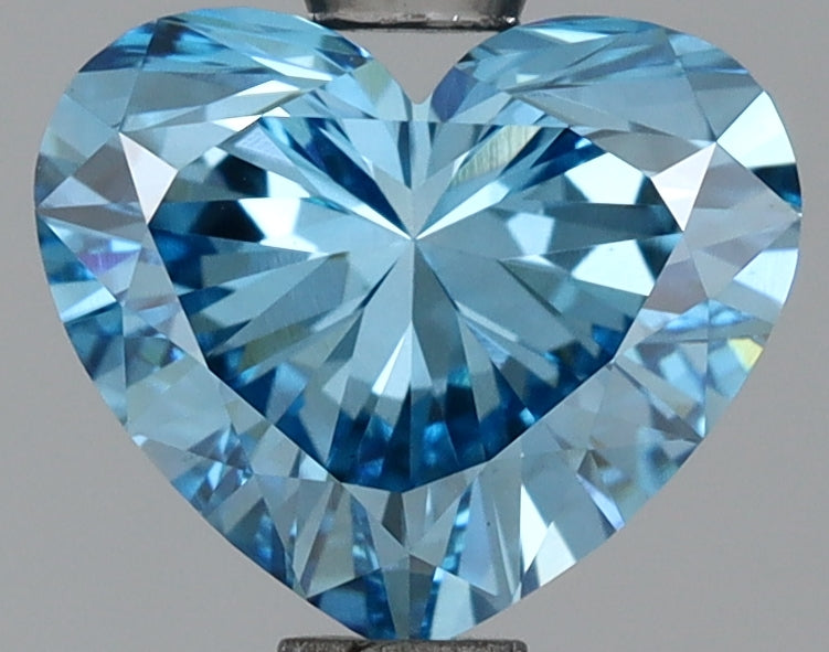 1.40 Carat Heart Shaped, Very Good Cut, VS1 Clarity, IGI Certified Lab Grown Diamond