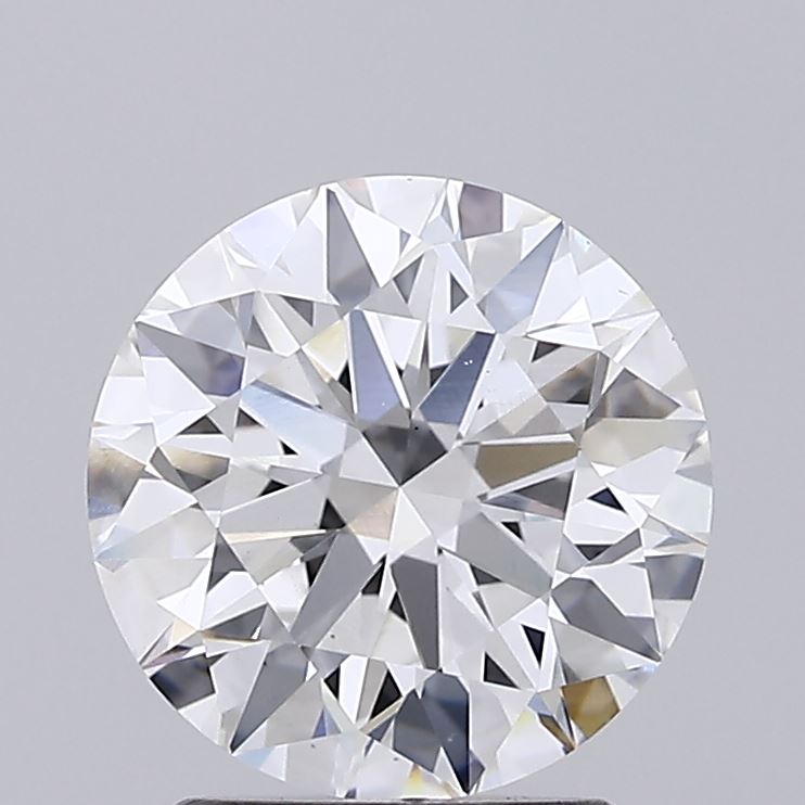 2.29 Carat Round Shaped, Ideal Cut, D Color, VS1 Clarity, IGI Certified Lab Grown Diamond