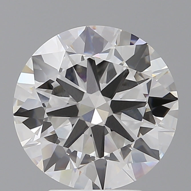 4.04 Carat Round Shaped, Excellent Cut, F Color, VVS1 Clarity, IGI Certified Lab Grown Diamond