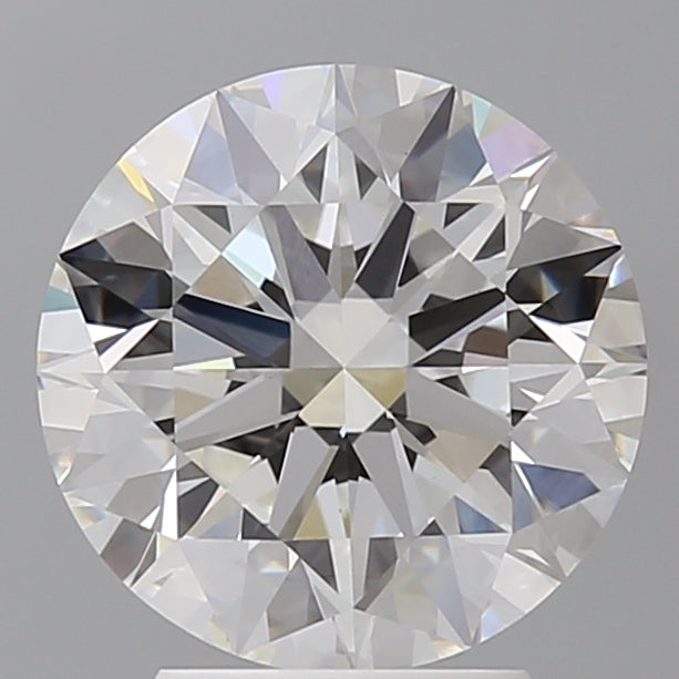 3.55 Carat Round Shaped, Ideal Cut, F Color, VS1 Clarity, IGI Certified Lab Grown Diamond