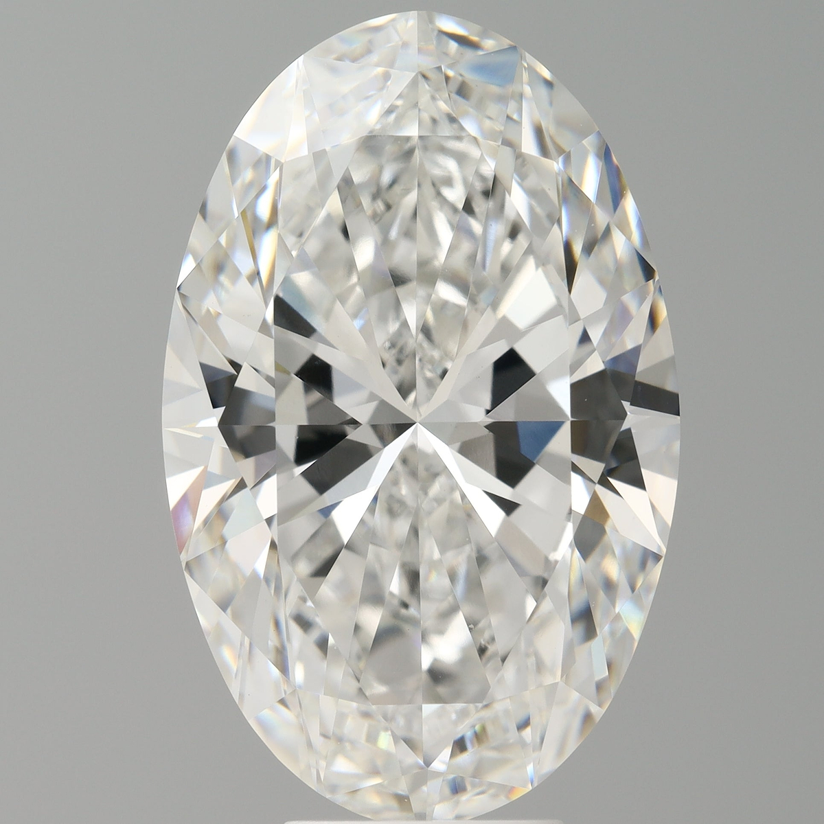 8.08 Carat Oval Shaped, Ideal Cut, E Color, VVS2 Clarity, IGI Certified Lab Grown Diamond