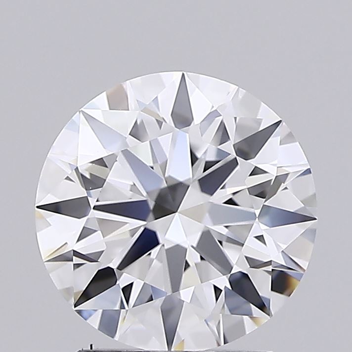 2.26 Carat Round Shaped, Ideal Cut, D Color, IF Clarity, IGI Certified Lab Grown Diamond