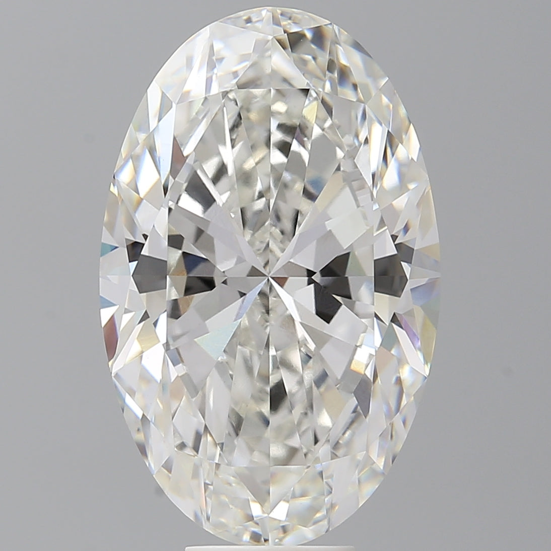 10.50 Carat Oval Shaped, Ideal Cut, F Color, VVS2 Clarity, IGI Certified Lab Grown Diamond
