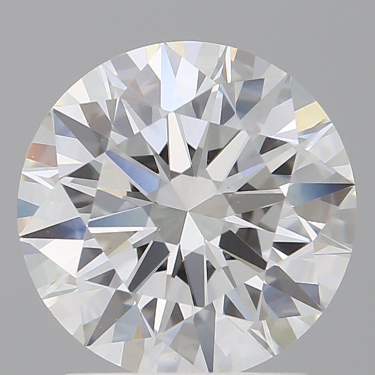 2.00 Carat Round Shaped, Ideal Cut, E Color, VVS2 Clarity, IGI Certified Lab Grown Diamond