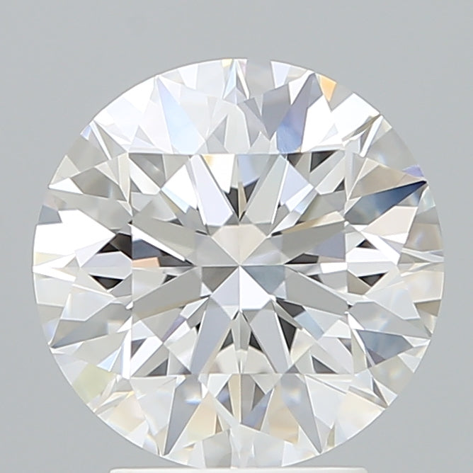 3.35 Carat Round Shaped, Excellent Cut, D Color, VVS2 Clarity, IGI Certified Lab Grown Diamond