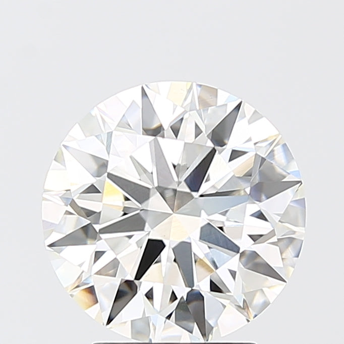 3.09 Carat Round Shaped, Ideal Cut, G Color, VS1 Clarity, IGI Certified Lab Grown Diamond