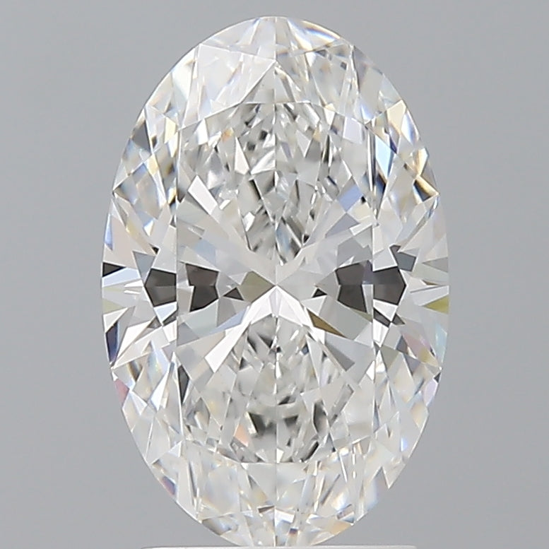 2.53 Carat Oval Shaped, Ideal Cut, E Color, VVS2 Clarity, IGI Certified Lab Grown Diamond