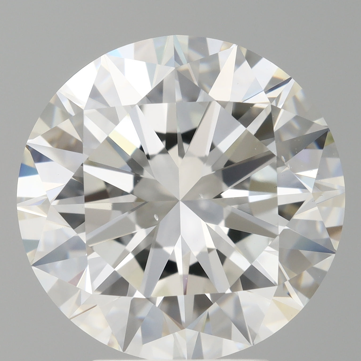 5.00 Carat Round Shaped, Excellent Cut, F Color, VS2 Clarity, IGI Certified Lab Grown Diamond
