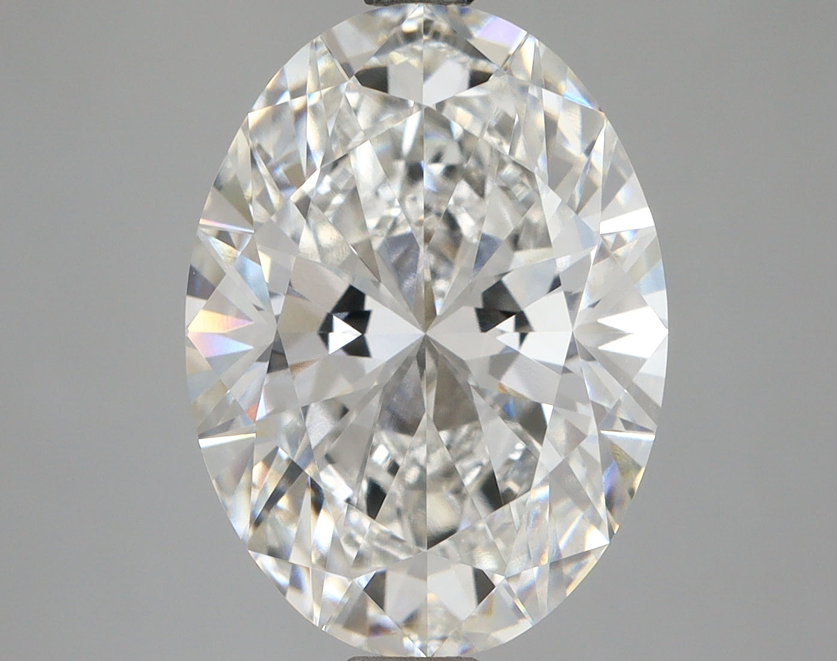 4.53 Carat Oval Shaped, Ideal Cut, F Color, VS1 Clarity, IGI Certified Lab Grown Diamond
