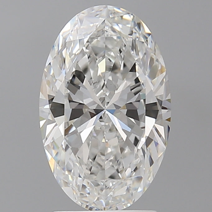 2.60 Carat Oval Shaped, Ideal Cut, E Color, VVS2 Clarity, IGI Certified Lab Grown Diamond