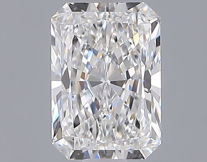 1.28 Carat Radiant Shaped, Ideal Cut, F Color, VVS1 Clarity, IGI Certified Lab Grown Diamond