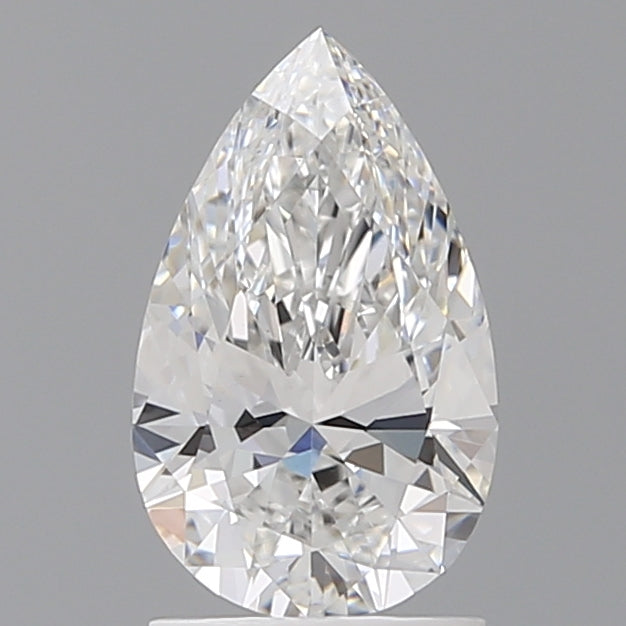 1.60 Carat Pear Shaped, Ideal Cut, E Color, VVS2 Clarity, IGI Certified Lab Grown Diamond