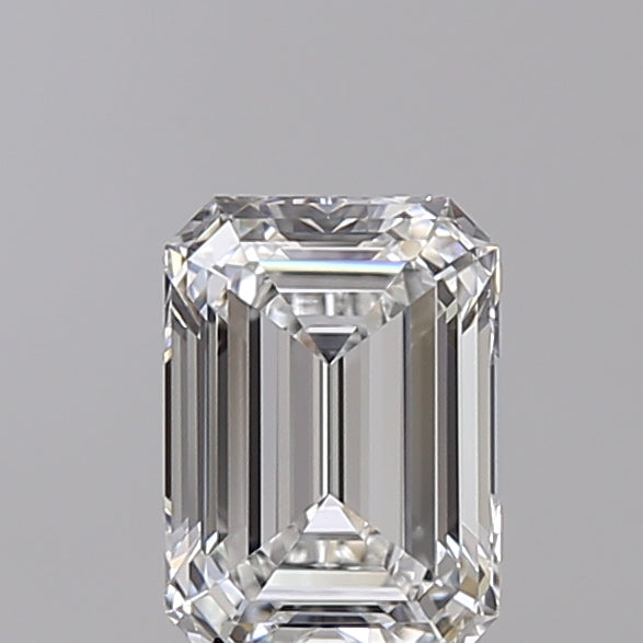1.02 Carat Emerald Shaped, Ideal Cut, E Color, VVS1 Clarity, IGI Certified Lab Grown Diamond